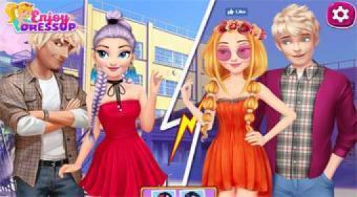 Elsa And Rapunzel Princess Rivalry - Jogos na Internet em 2023